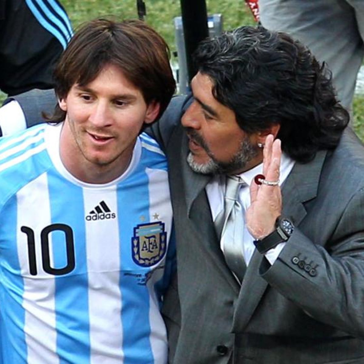 442 Maradona Messi Y Un Video Inedito Del Mundial Sudafrica 2010