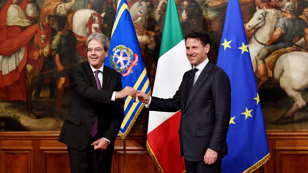 Giuseppe Conte asumió como nuevo primer ministro de Italia.