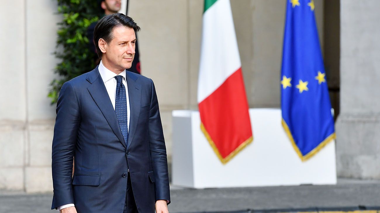 Giuseppe Conte asumió como nuevo primer ministro de Italia.