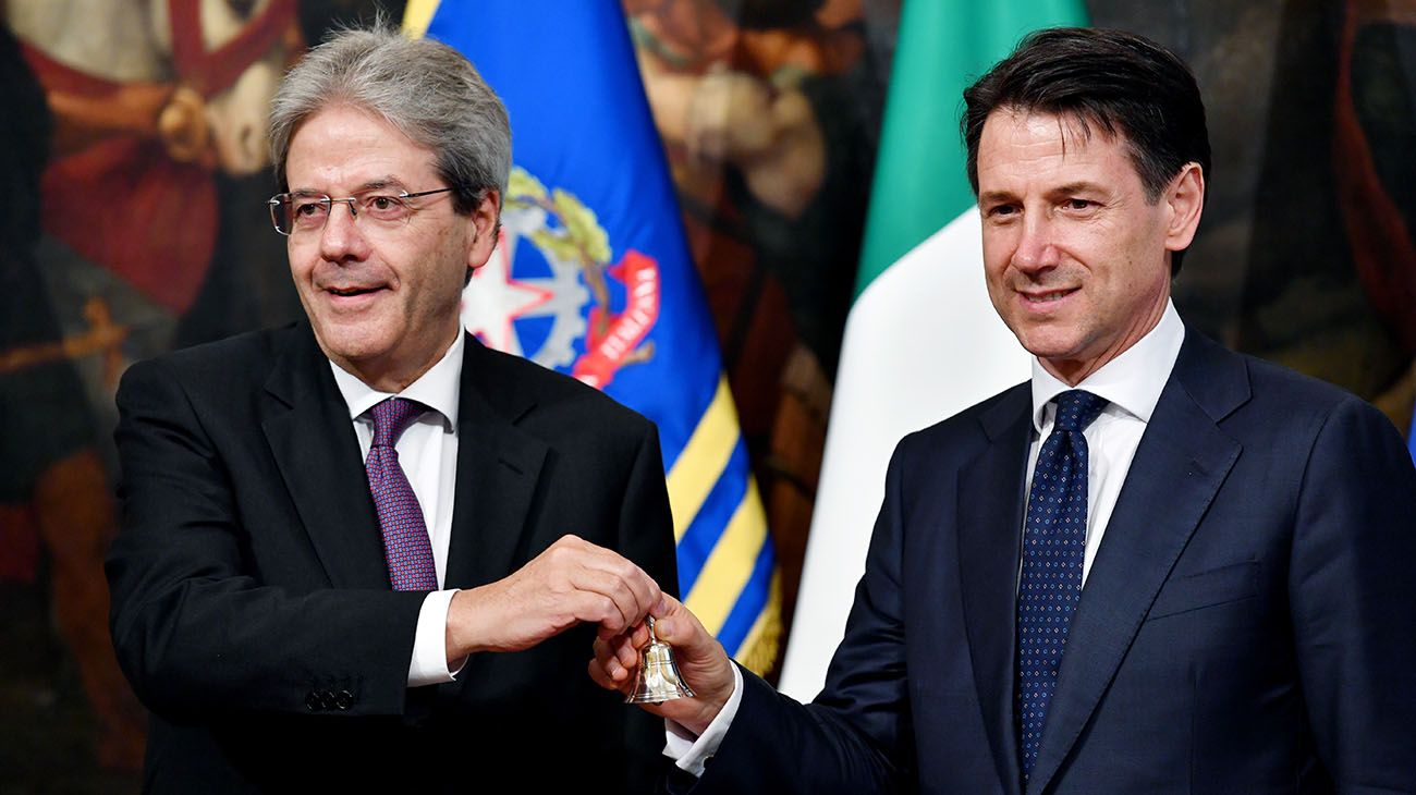 Giuseppe Conte asumió como nuevo primer ministro de Italia.