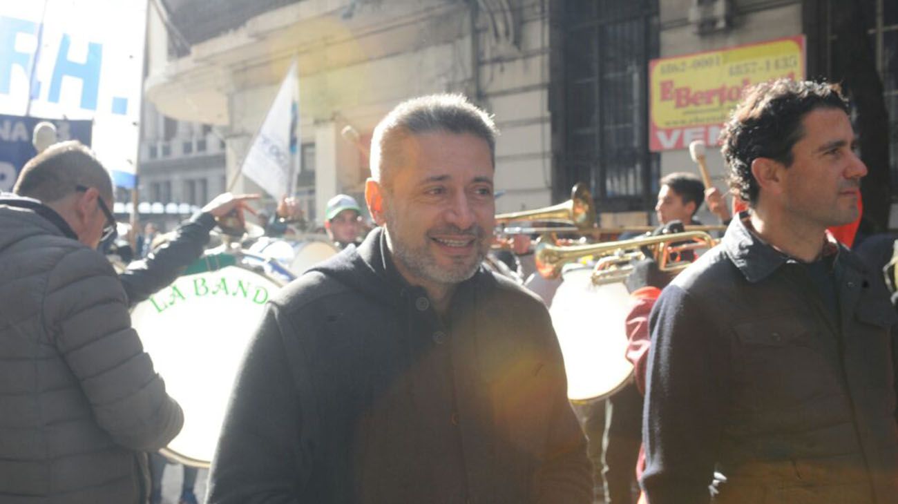 Marcha Federal confluye en distintos puntos de la ciudad de Buenos Aires.