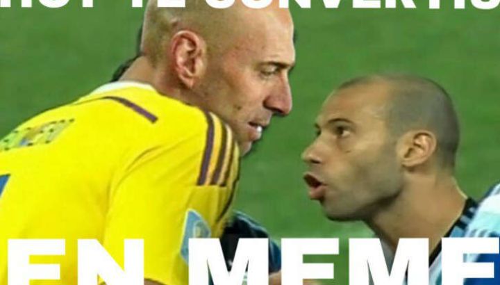 Memes de la derrota de la Selección Argentina