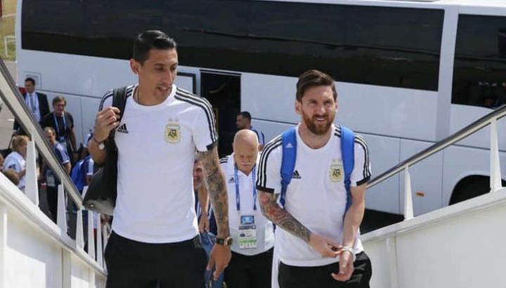 Messi y Di María