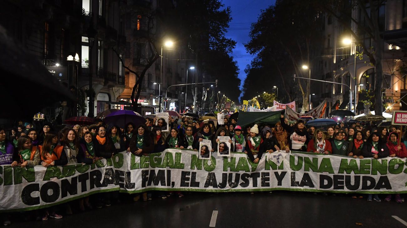 Movilización en el tercer aniversario de Ni Una Menos