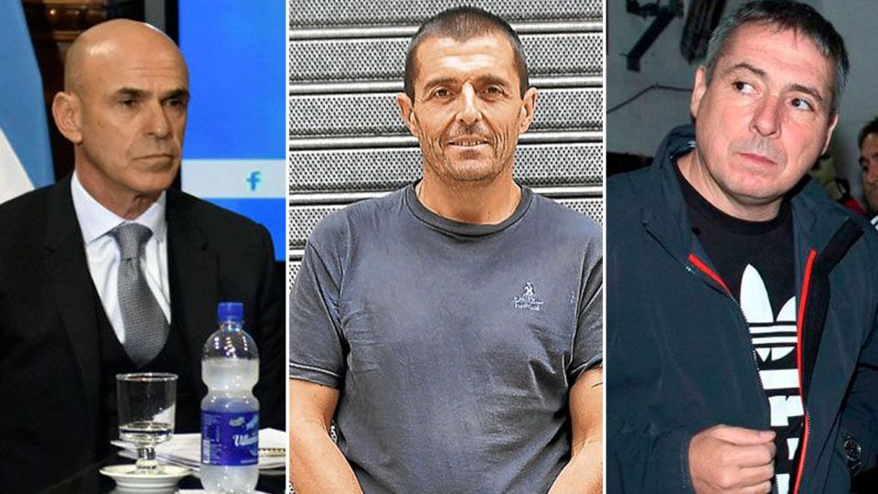 Federico Delgado , Gustavo Arribas y Víctor Stinfale