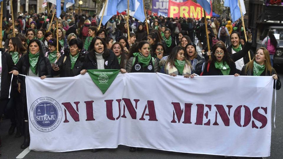 marcha ni una menos 2018