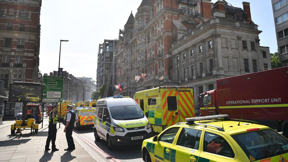 Incendio en Londres