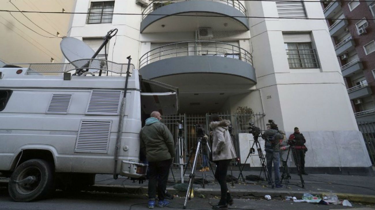 El edificio donde vivía Inés Zorreguieta, ubicado en el barrio de Alamagro. 