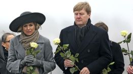Archivo. La Reina de Holanda llegó al país para despedir los restos de su hermana menor.