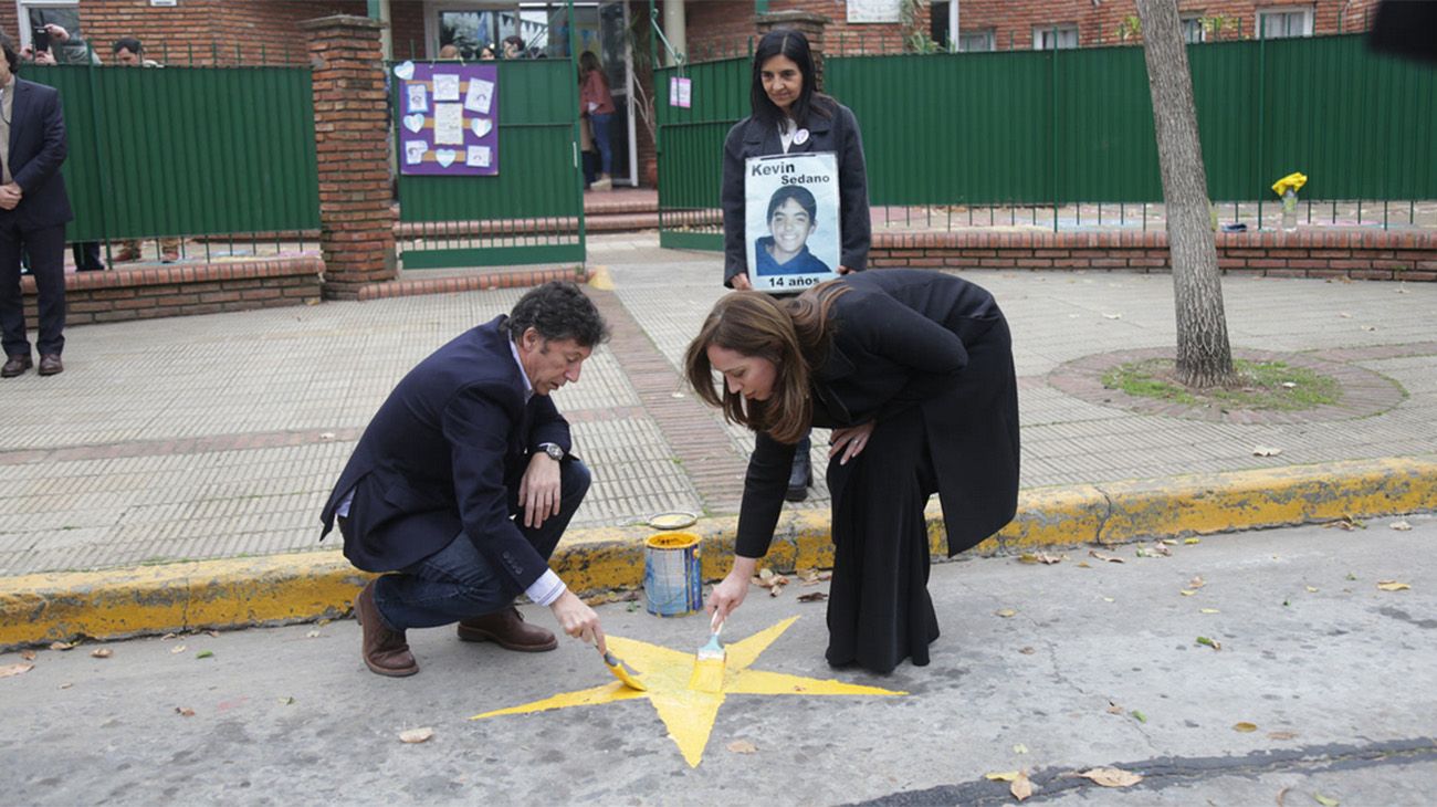 La gobernadora María Eugenia Vidal y el intendente Gustavo Posse participaron del programa de Educación Vial que el Municipio lleva adelante en las escuelas de San Isidro.