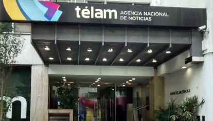 Sede central de la agencia Télam