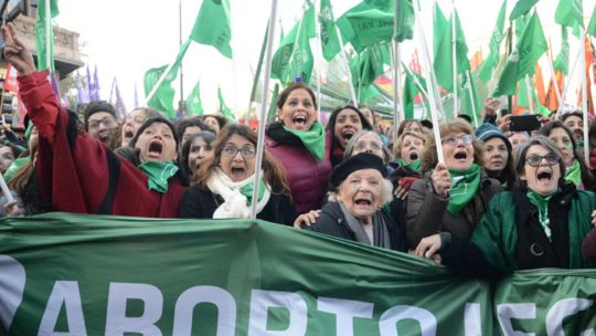 La cámara de Diputados aprobó la media sanción para la Ley de Aborto legal