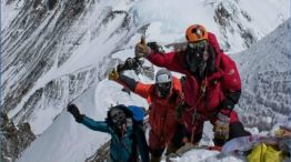 El argentino que esquió en el Everest