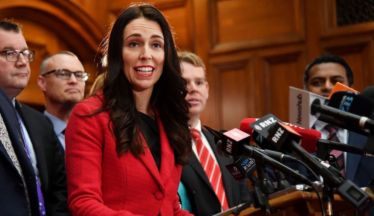 Jacinda Ardern, primera ministra de Nueva Zelanda.