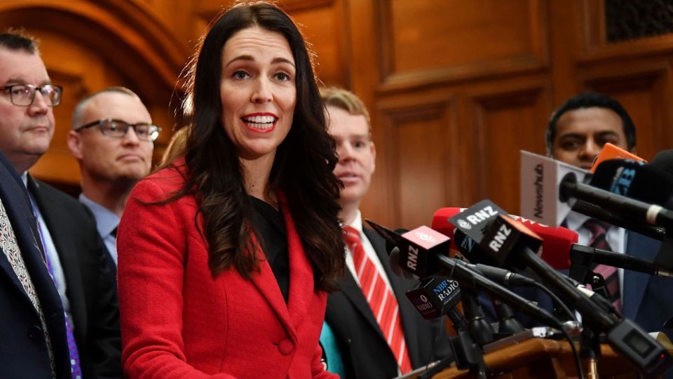 Jacinda Ardern, primera ministra de Nueva Zelanda.