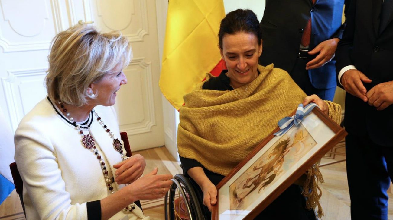 Una Princesa en Buenos Aires. Astrid de Bélgica se reunió con Michetti, Macri y Faurie en el marco de una gira económica por Argentina y Uruguay.