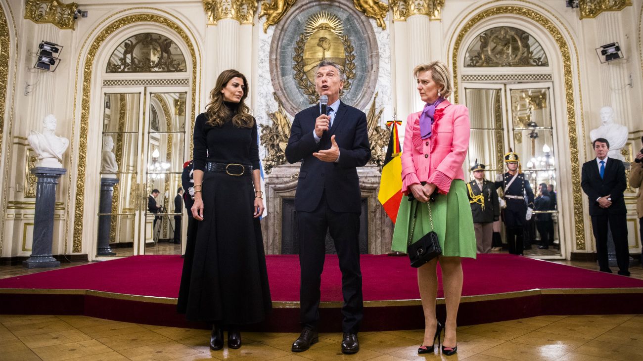 Una Princesa en Buenos Aires. Astrid de Bélgica se reunió con Michetti, Macri y Faurie en el marco de una gira económica por Argentina y Uruguay.