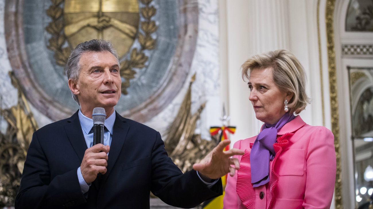 Una Princesa en Buenos Aires. Astrid de Bélgica se reunió con Michetti, Macri y Faurie en el marco de una gira económica por Argentina y Uruguay.