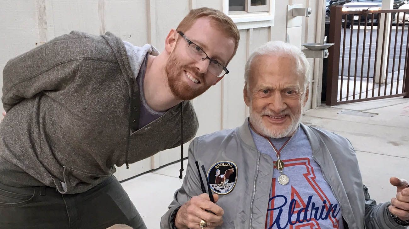 Buzz Aldrin demanda a sus hijos