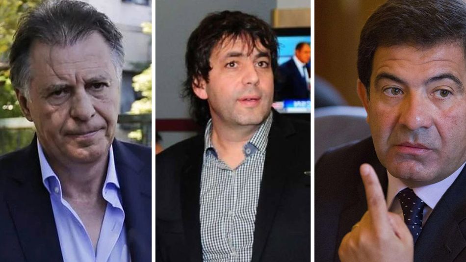 Cristóbal López, Fabián De Sousa y Ricardo Echegaray06282018