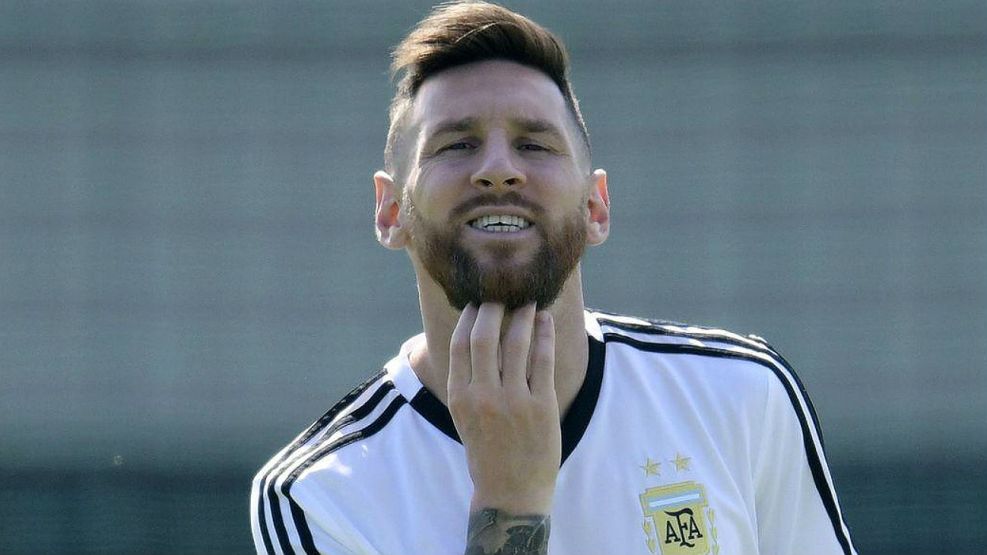Messi, la gran carta del sueño mundialista de los argentinos.