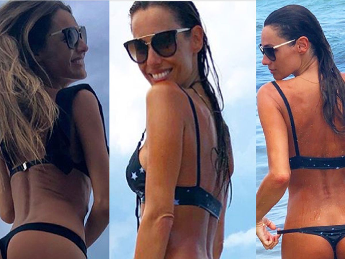 Caras Las Fotos En Micro Bikini De Pampita En Las Playas De Miami 