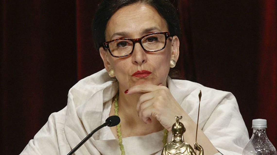 Vice-President Gabriela Michetti.