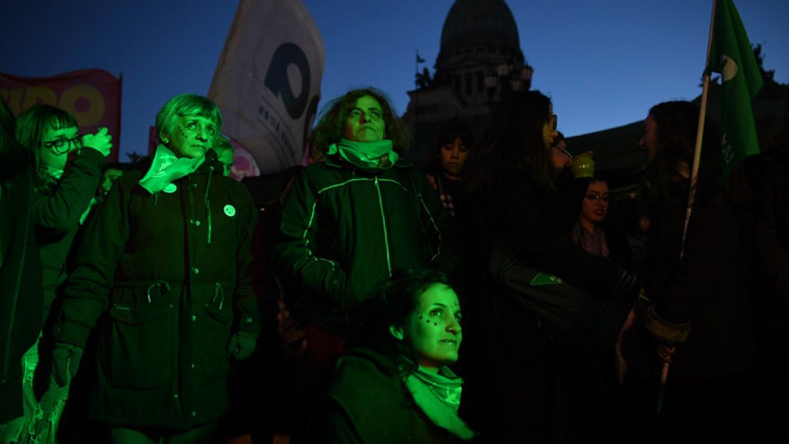 Argentina's Senate on Tuesday began debating a historic abortion bill passed by the Chamber of Deputies last month.