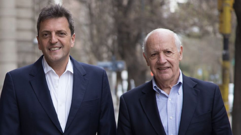 Sergio Massa y Roberto Lavagna