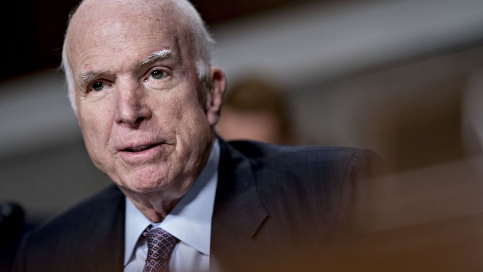 Senator John McCain Says He Will Support Senate Tax Reform Bill