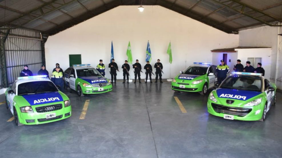Presentan patrulleros de alta gama para la policía bonaerense