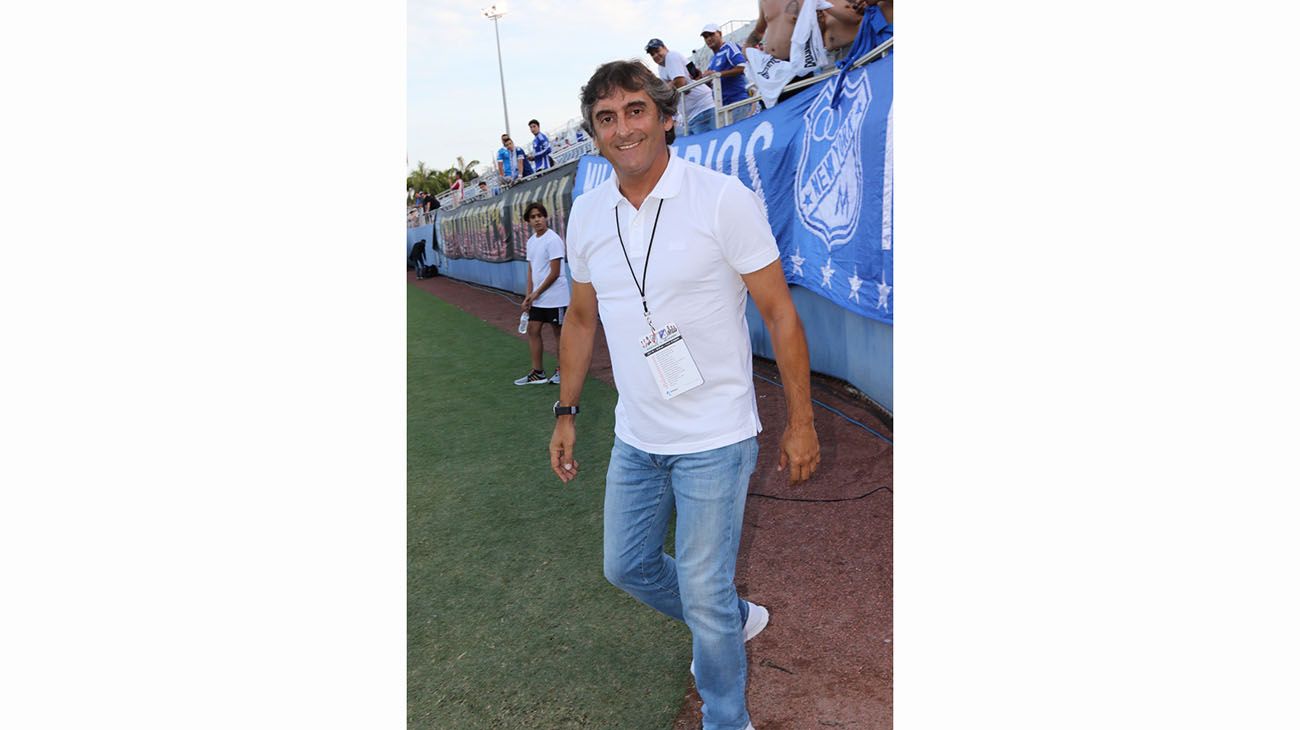 Enzo Francescoli, manager de River.