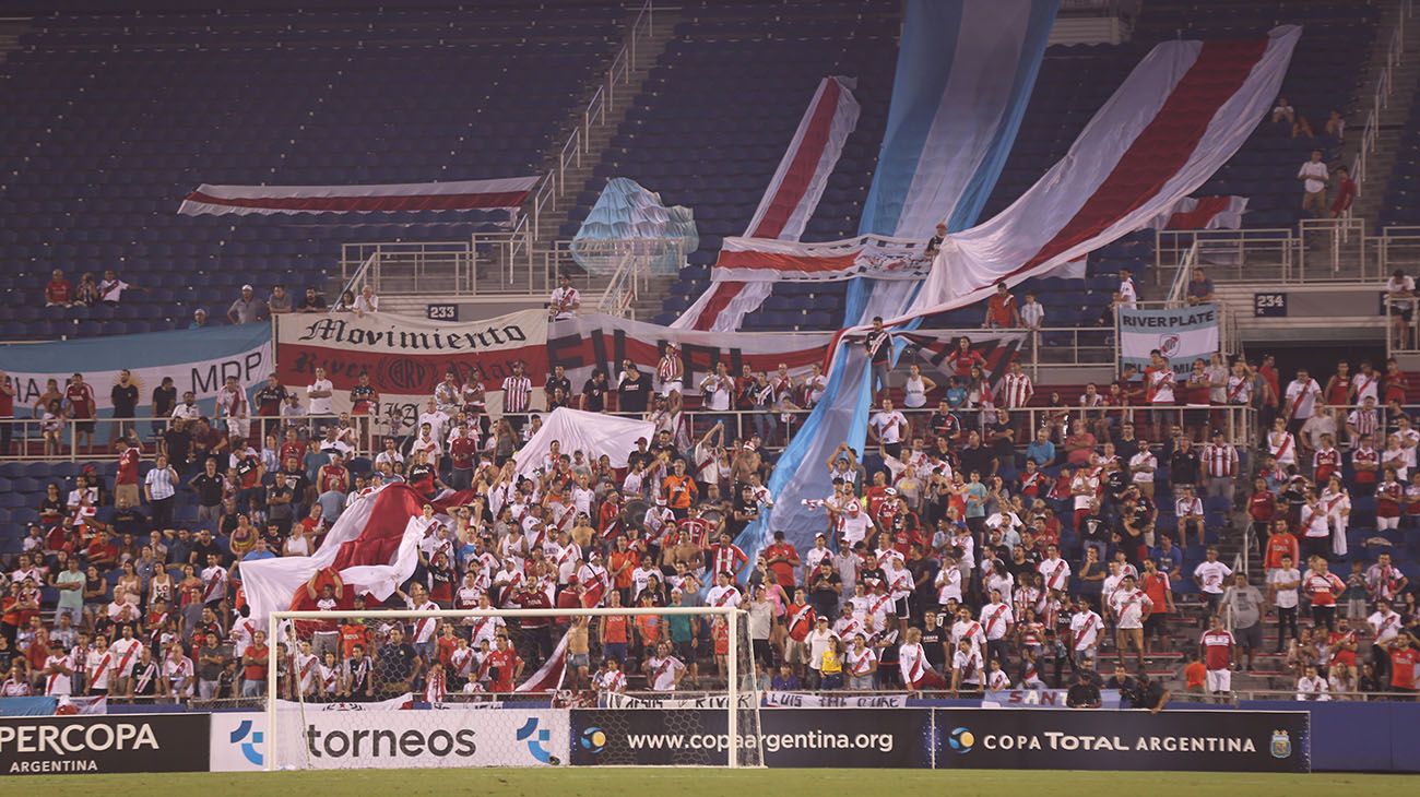 River y Millonarios de Colombia se enfrentaron en Boca Ratón.