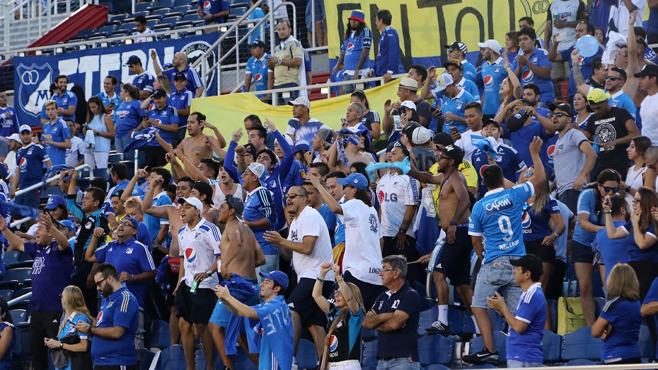 River y Millonarios de Colombia se enfrentaron en Boca Ratón.