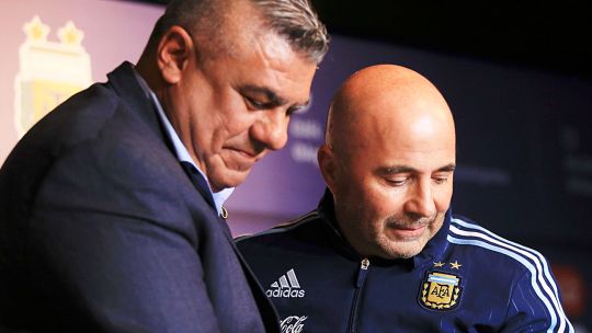 Buenos viejos tiempos. Cuando Sampaoli era “el mejor técnico del mundo”.