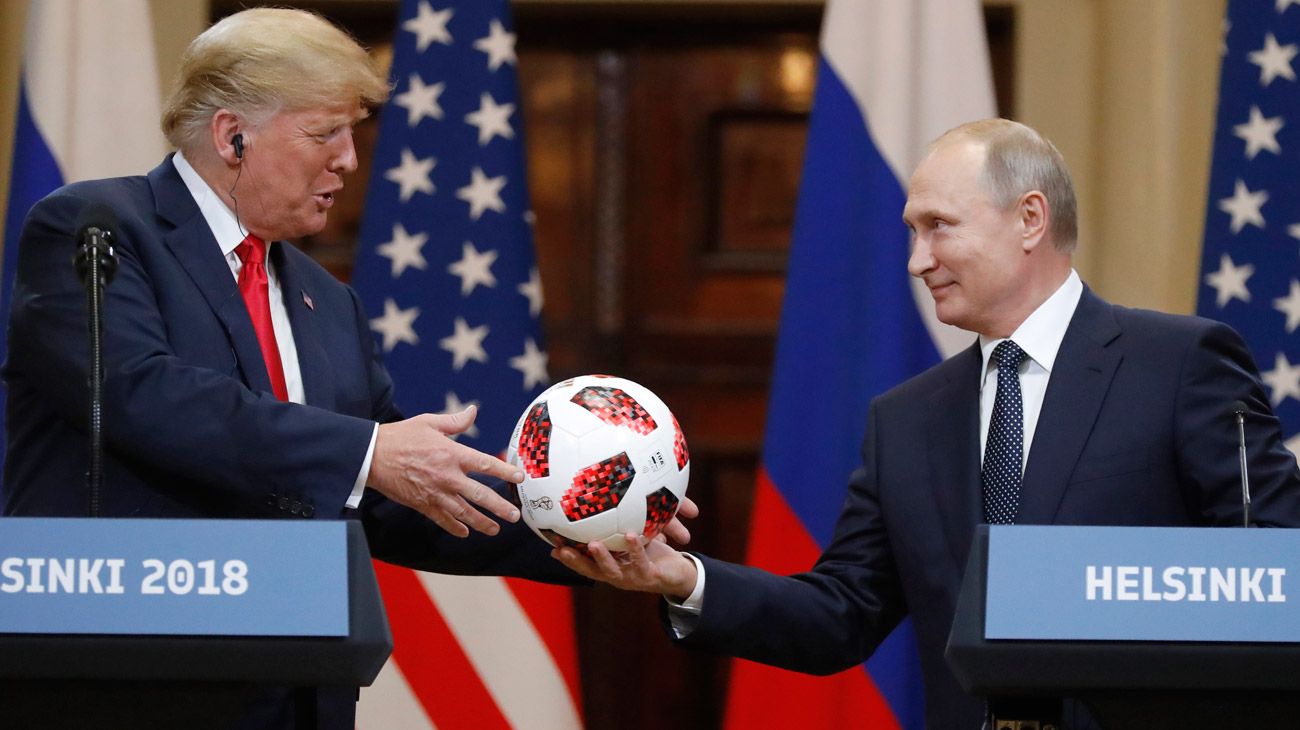 El encuentro de Trump y Putin