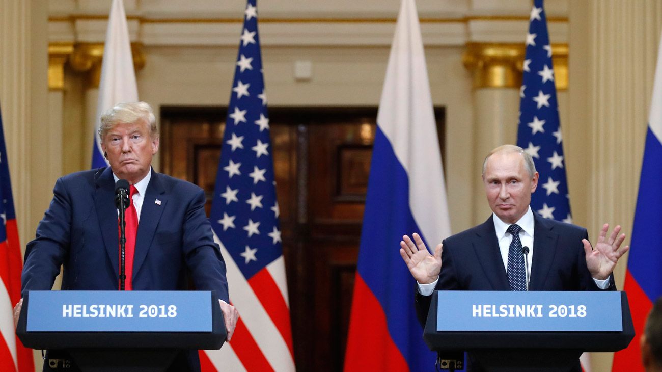 El encuentro de Trump y Putin