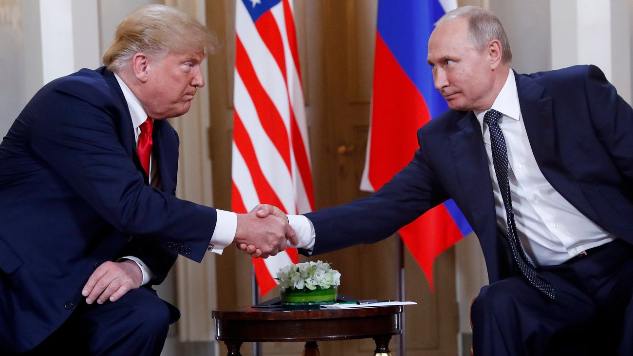 El encuentro de Trump y Putin