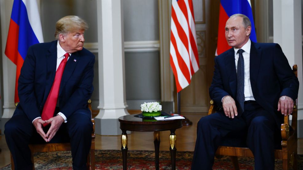 La primera cumbre entre Donald Trump y Vladimir Putin.