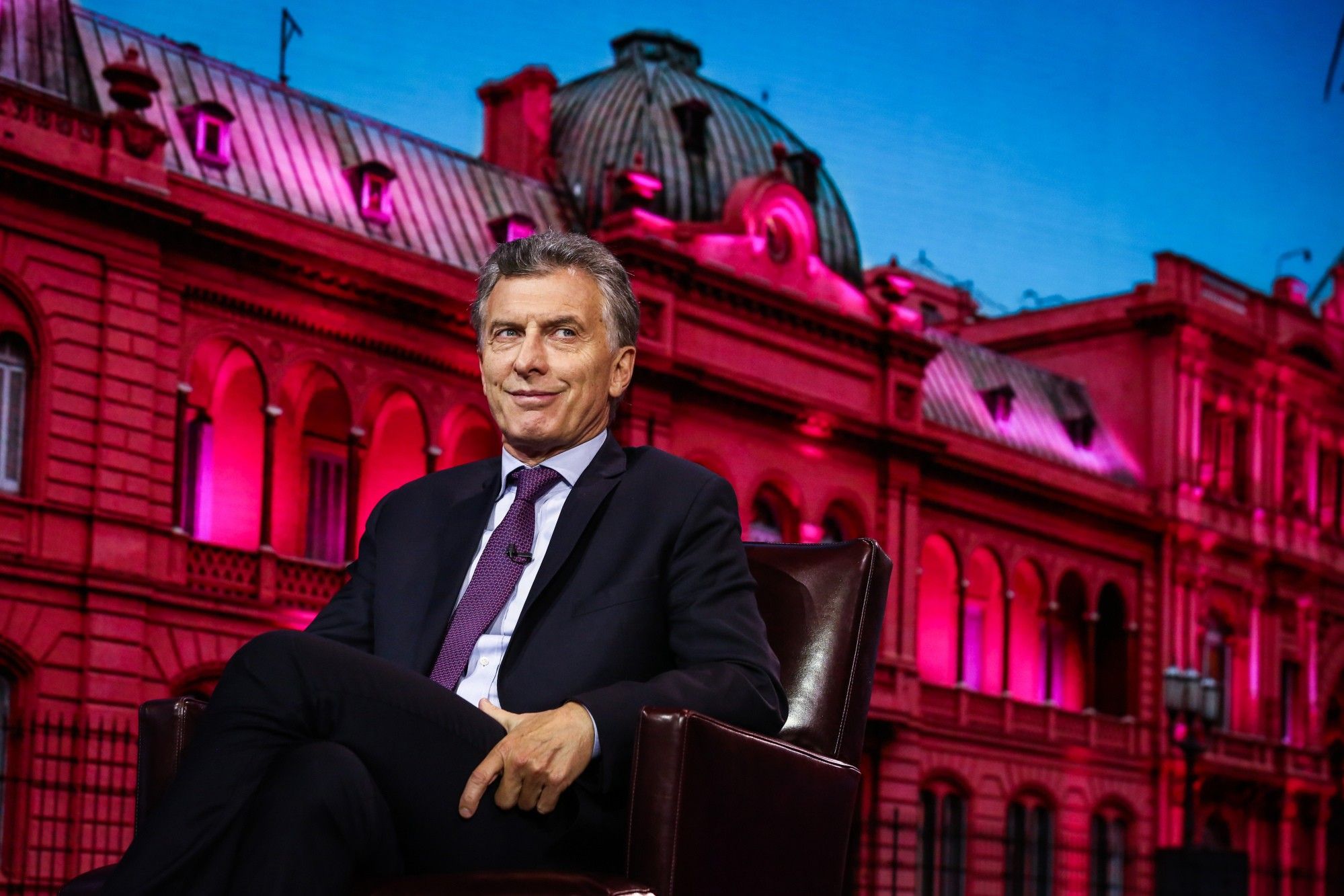 Argentina President Mauricio Macri Interview