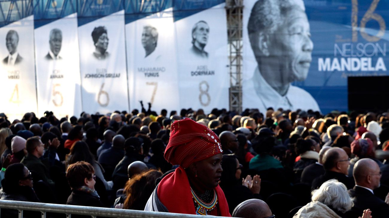 Nelson Mandela cumpliría 100 años.