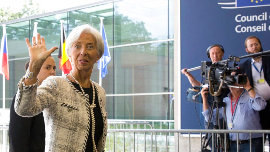 Managing Director of the International Monetary Fund Christine Lagarde