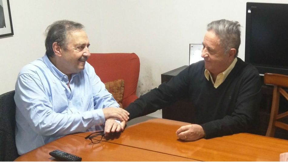 Dduhalde y Alfonsín se reunieron en el Movimiento Productivo Argentino.