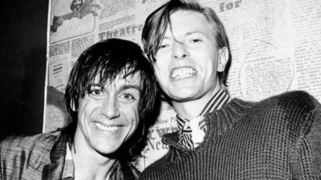 Iggy Pop y David Bowie 