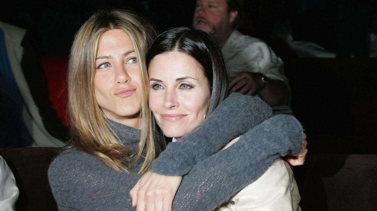 Jennifer Aniston y Courteney Cox.