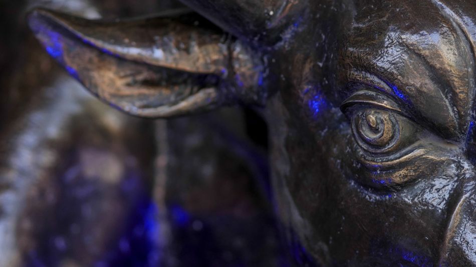 Bull statue