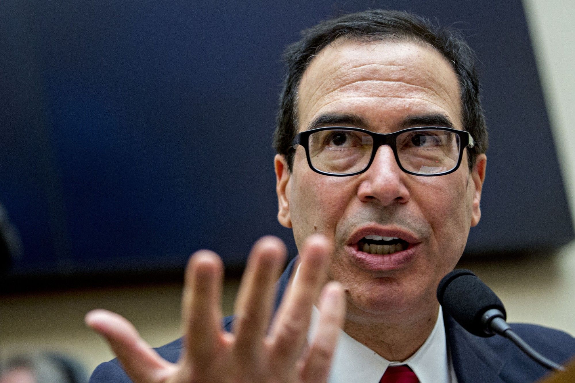 Treasury Secretary Mnuchin Testifies Before The House Financial Services Committee 