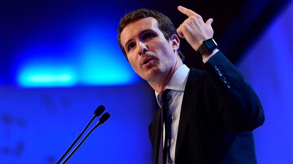 Pablo Casado, del Partido Popular (PP) de España