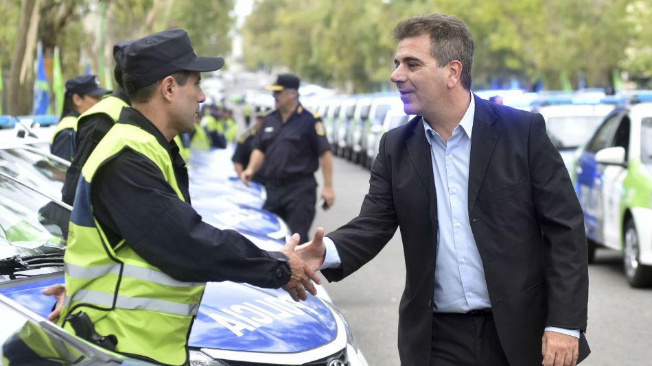 El ministro de Seguridad bonaerense, Cristian Ritondo.