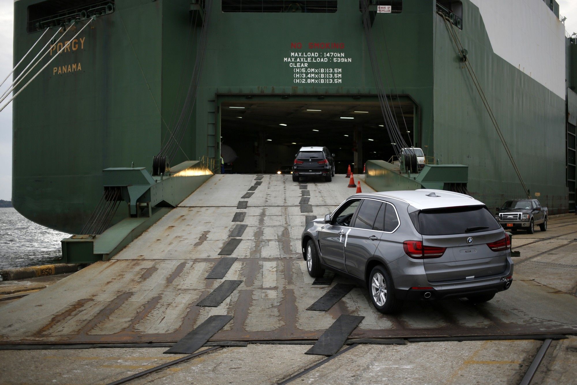 Operations At The Port of Charleston BMW Auto Export Facility Ahead Of Wholesale Trade Figures  